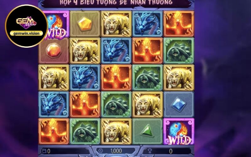 Quay hũ Thần thú 4 Gemwin