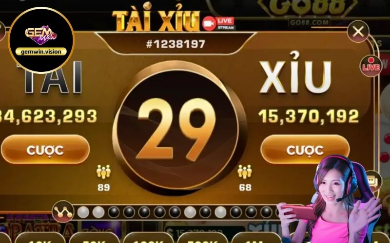 Tài Xỉu Livestream Gemwin